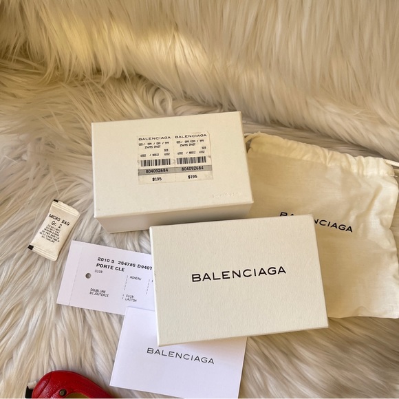 Balenciaga Handbag Charm/Keychain Red - Picture 11 of 11